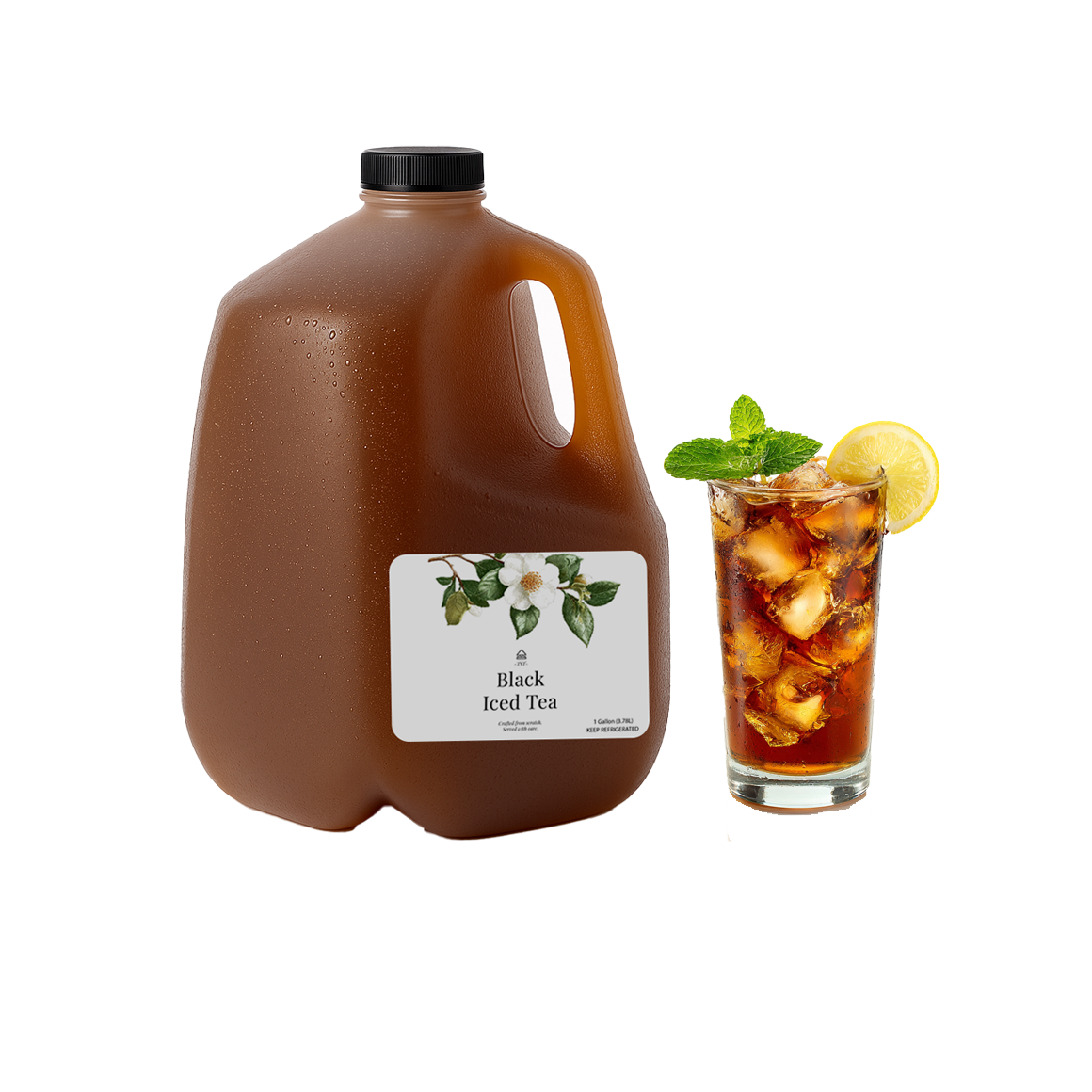 1 Gallon Unsweetened Black Iced Tea